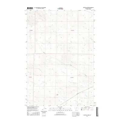 2017 Map of Whitetail Creek, 2017 Print
