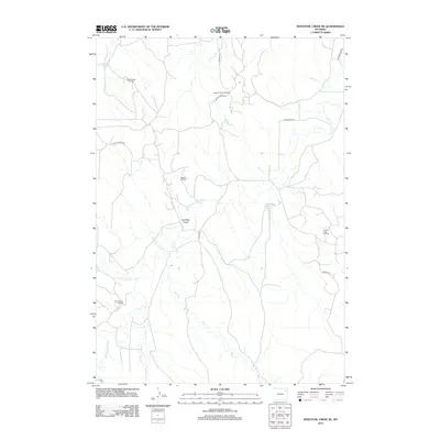 2012 Map of Whitetail Creek NE, 2012 Print