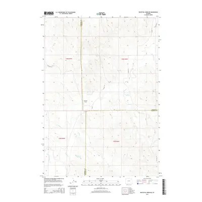 2015 Map of Whitetail Creek NE, 2015 Print