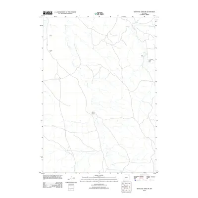 2012 Map of Whitetail Creek SE, 2012 Print