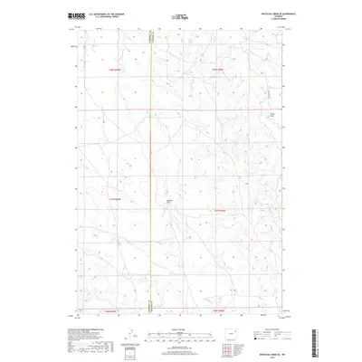 2017 Map of Whitetail Creek SE, 2017 Print