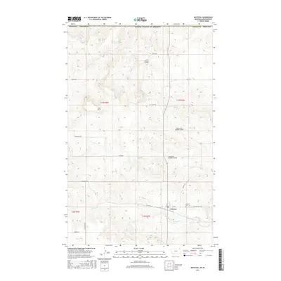 2017 Map of Whitetail, 2017 Print