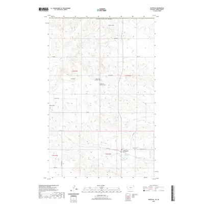 2020 Map of Whitetail, 2020 Print