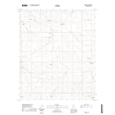 2020 Map of Whitetail, 2020 Print