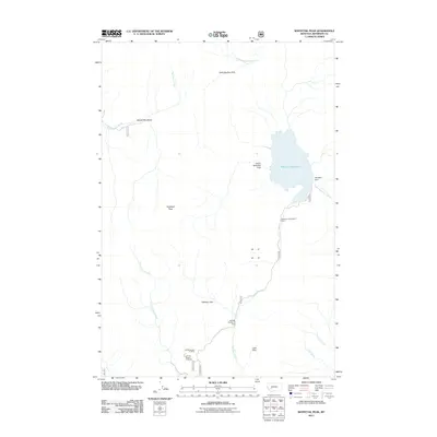 2011 Map of Whitetail Peak, 2011 Print