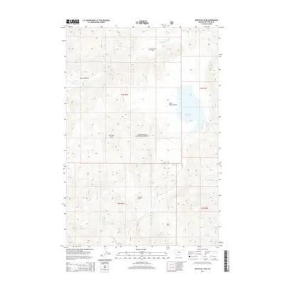 2014 Map of Whitetail Peak, 2014 Print