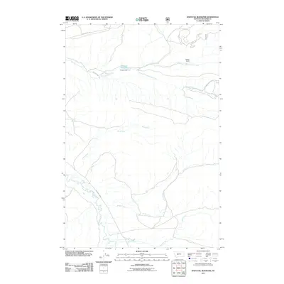 2011 Map of Whitetail Reservoir, 2011 Print