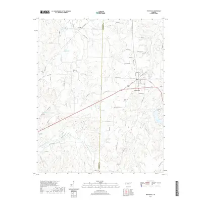 2019 Map of Whiteville, 2019 Print
