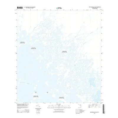 2015 Map of Whitewater Bay East, 2015 Print