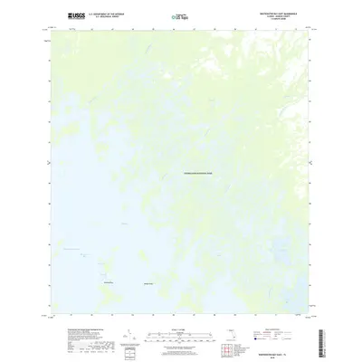 2018 Map of Whitewater Bay East, 2018 Print