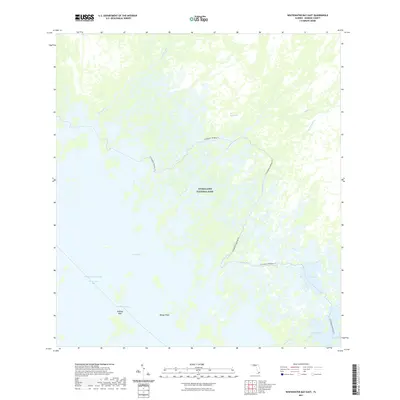 2021 Map of Whitewater Bay East, 2021 Print