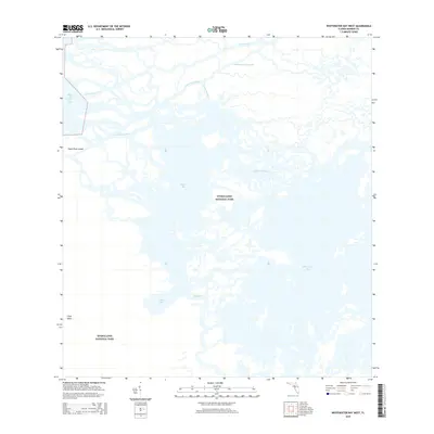 2015 Map of Whitewater Bay West, 2015 Print