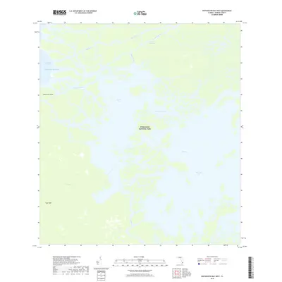 2018 Map of Whitewater Bay West, 2018 Print