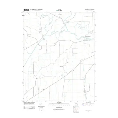 2012 Map of Whitewater, 2012 Print