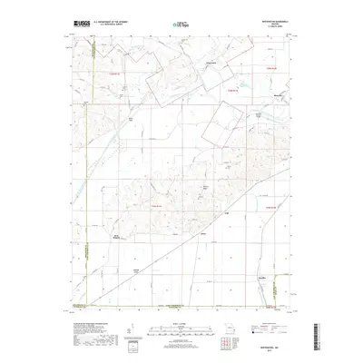2017 Map of Whitewater, 2017 Print