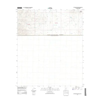2013 Map of Whitewater Creek, 2013 Print