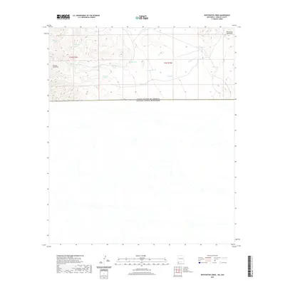 2020 Map of Whitewater Creek, 2020 Print