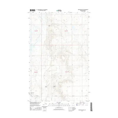 2017 Map of Whitewater East, 2017 Print