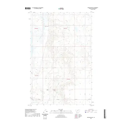 2020 Map of Whitewater East, 2020 Print