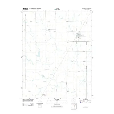 2012 Map of Whitewater, 2012 Print
