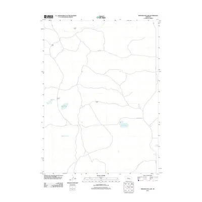 2011 Map of Whitewater Lake, 2011 Print