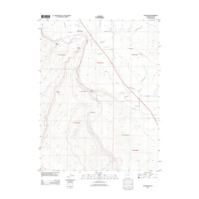 2013 Map of Whitewater, 2013 Print