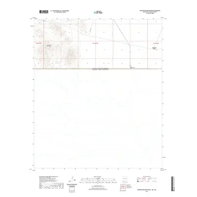 2020 Map of Whitewater Mountains, 2020 Print