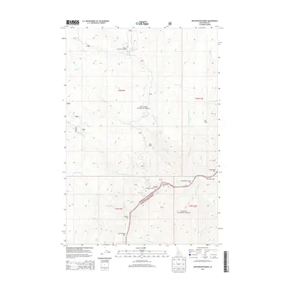 2013 Map of Whitewater Ranch, 2013 Print