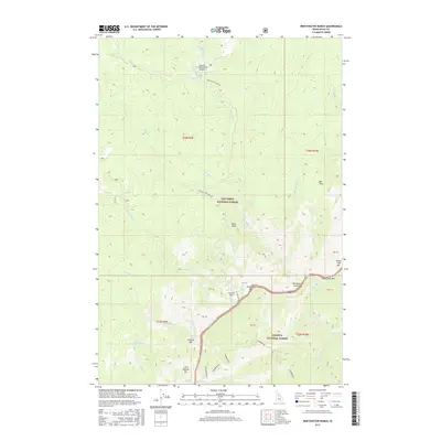 2017 Map of Whitewater Ranch, 2017 Print