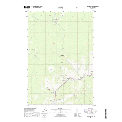 2020 Map of Whitewater Ranch, 2020 Print