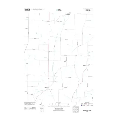 2013 Map of Whitewater, 2013 Print