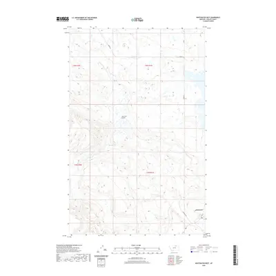2020 Map of Whitewater West, 2020 Print