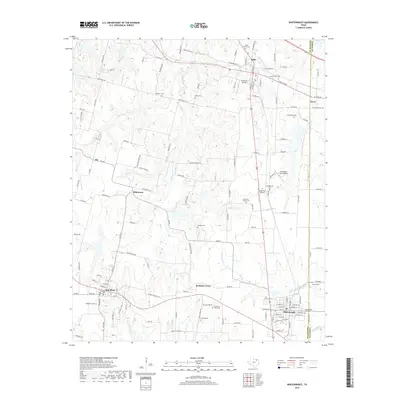 2019 Map of Whitewright, 2019 Print