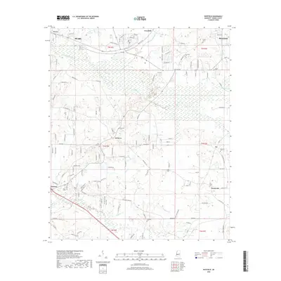 2018 Map of Whitfield, 2018 Print