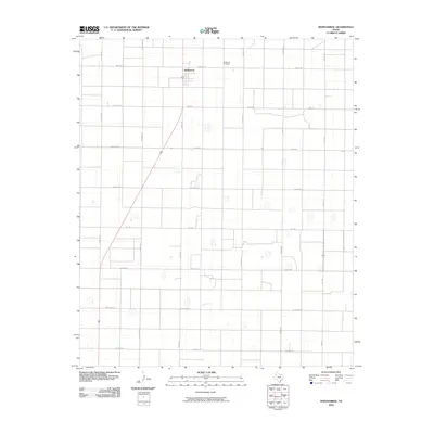 2010 Map of Whitharral, 2010 Print