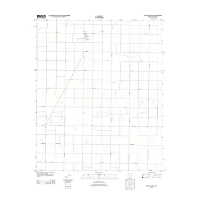 2012 Map of Whitharral, 2012 Print