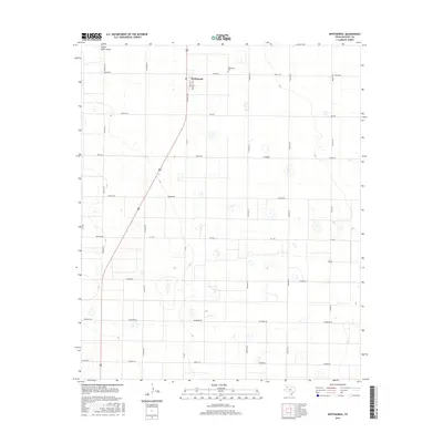 2016 Map of Whitharral, 2016 Print