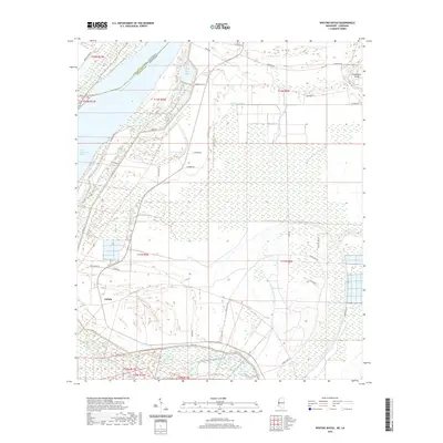 2020 Map of Whiting Bayou, 2020 Print
