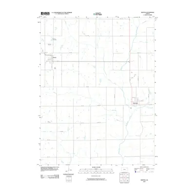 2009 Map of Whiting, 2009 Print