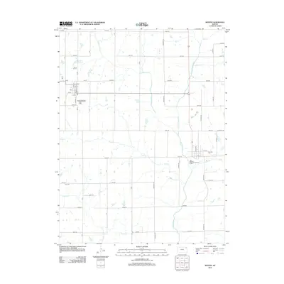 2012 Map of Whiting, 2012 Print