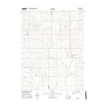 2015 Map of Whiting, 2015 Print