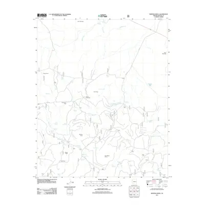 2011 Map of Whiting Knoll, 2011 Print