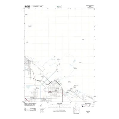 2010 Map of Whiting, 2010 Print