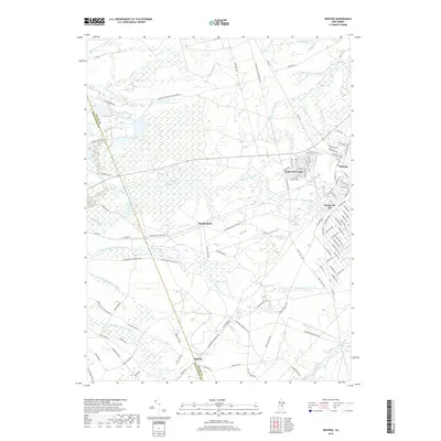 2019 Map of Whiting, 2019 Print