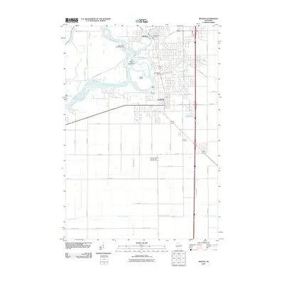 2010 Map of Whiting, 2010 Print
