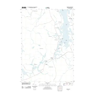 2011 Map of Whiting, 2011 Print