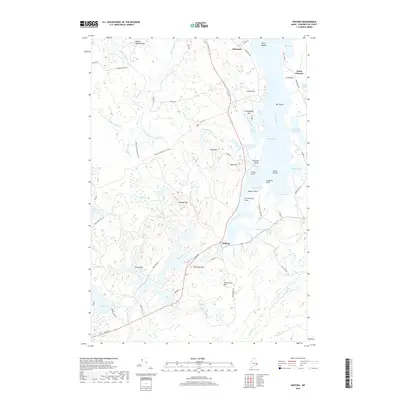 2018 Map of Whiting, 2018 Print