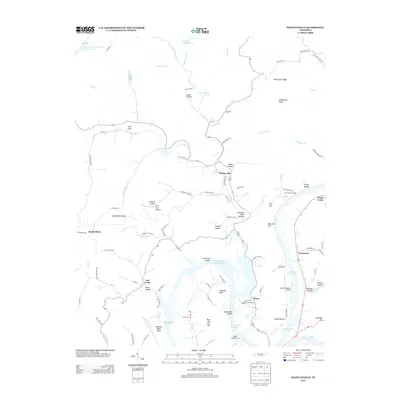 2013 Map of Whitleyville, 2013 Print