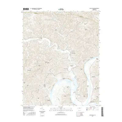 2016 Map of Whitleyville, 2016 Print