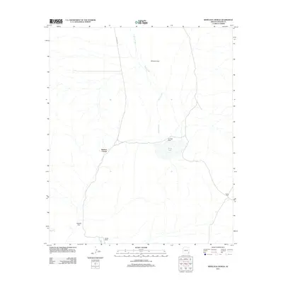 2011 Map of Whitlock Cienega, 2011 Print